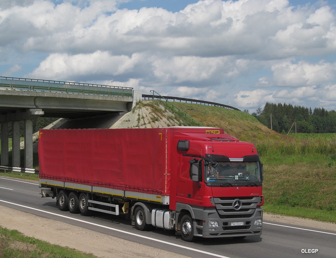 Витебская область, № АЕ 8322-2 — Mercedes-Benz Actros ('2009) 1841