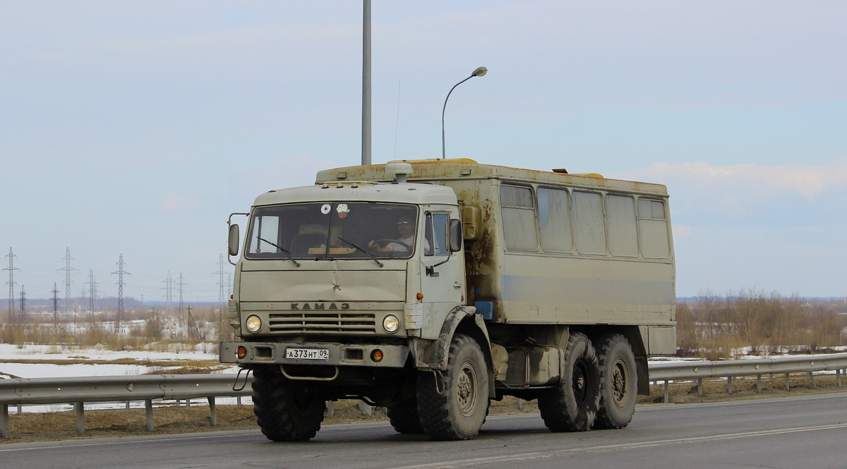 Карачаево-Черкесия, № А 373 НТ 09 — КамАЗ-43101