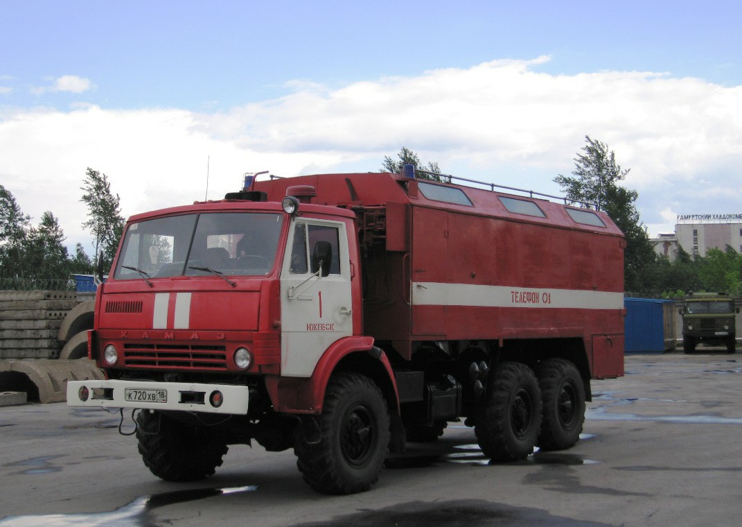 Удмуртия, № К 720 ХВ 18 — КамАЗ-43106