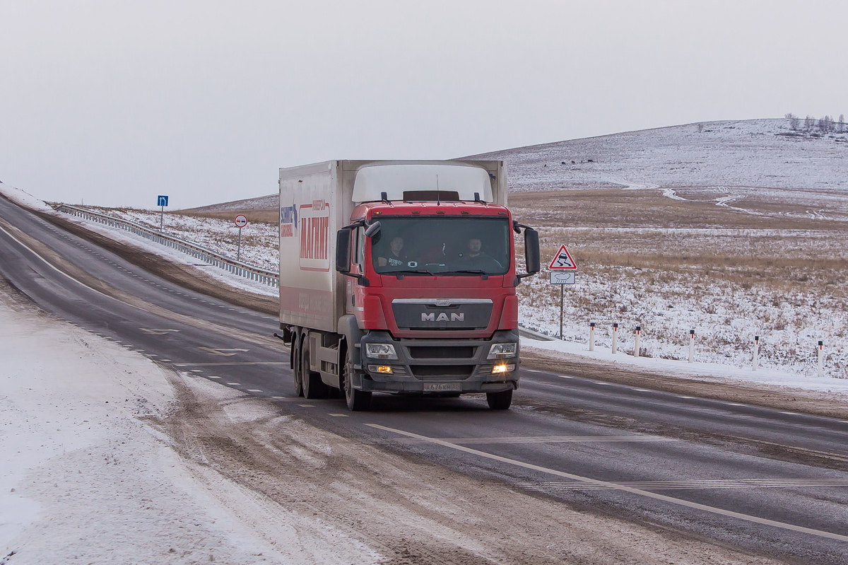 Свердловская область, № А 676 КМ 37 — MAN TGS ('2007) 28.360