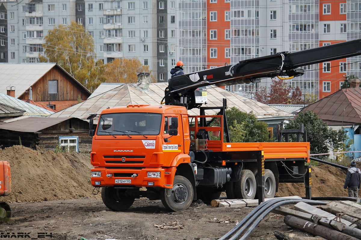 Красноярский край, № Н 212 НР 124 — КамАЗ-65111-46