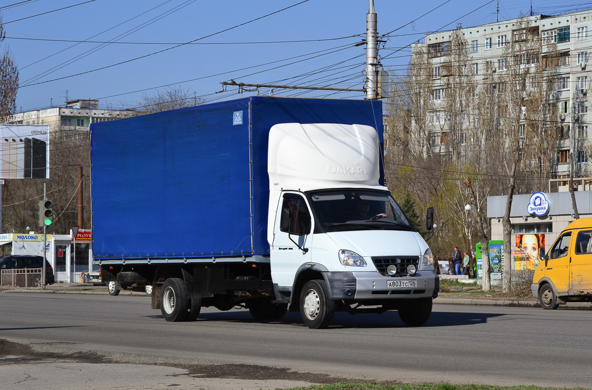 Кабардино-Балкария, № А 803 ТС 126 — ГАЗ-33106 "Валдай"