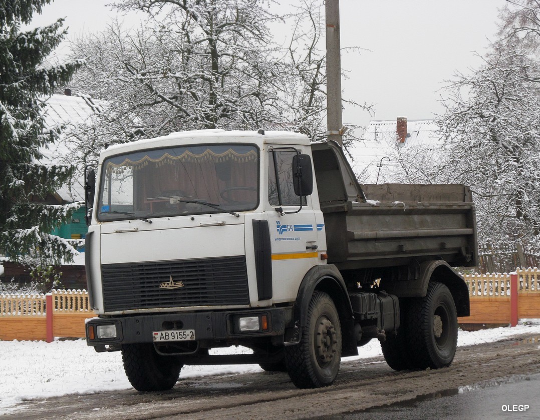 Витебская область, № АВ 9155-2 — МАЗ-5551 (общая модель)