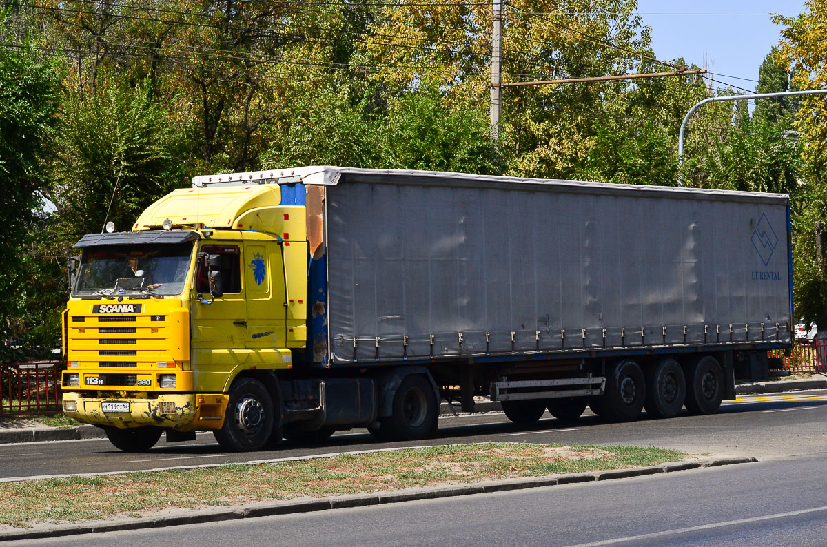 Рязанская область, № Н 113 ОХ 62 — Scania ('1996, общая модель)