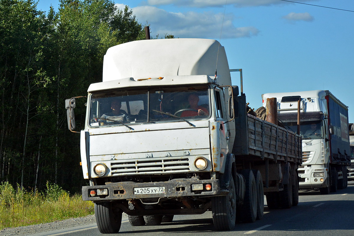 Тюменская область, № А 205 ХУ 72 — КамАЗ-5410