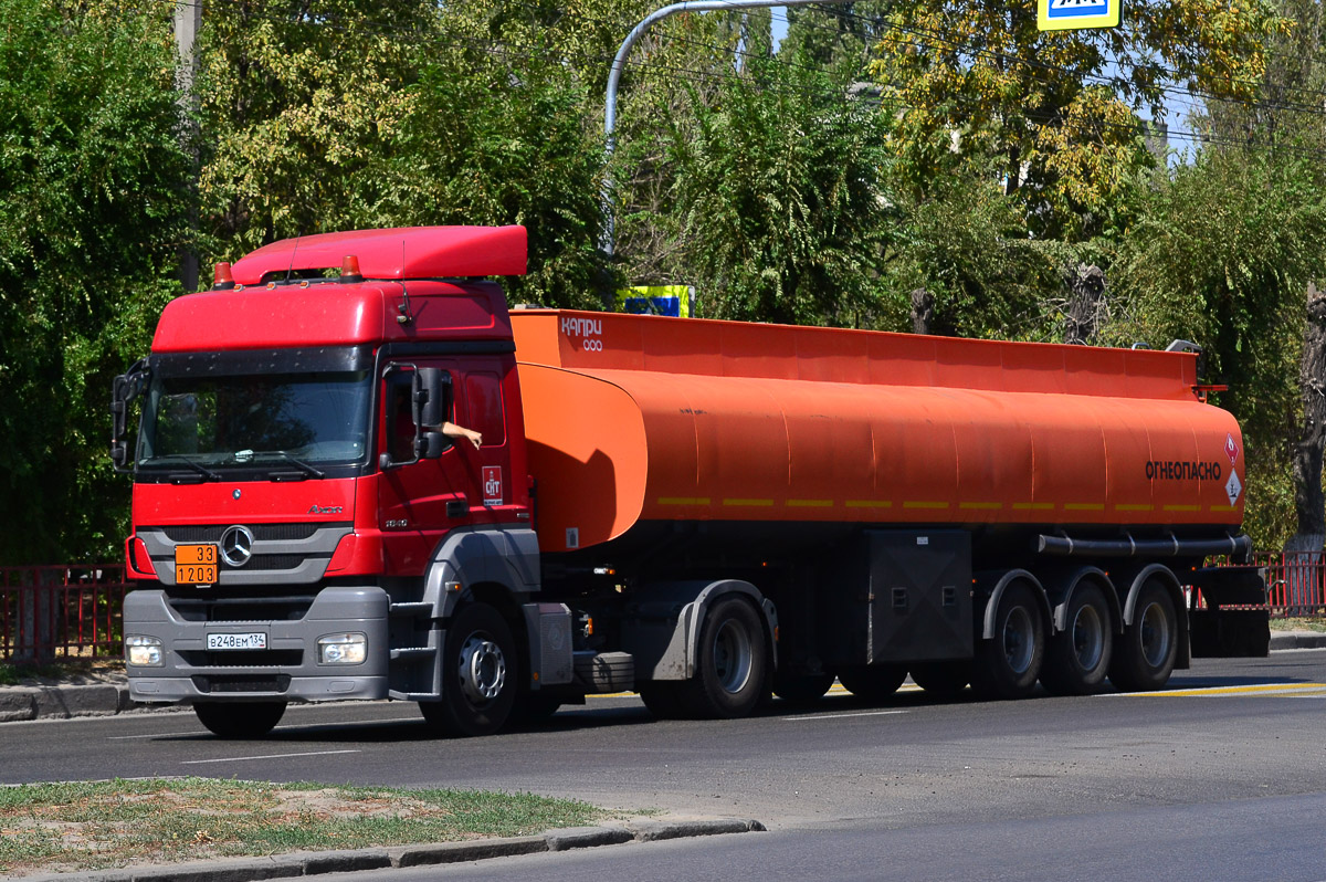 Волгоградская область, № В 248 ЕМ 134 — Mercedes-Benz Axor 1840 [Z9M]