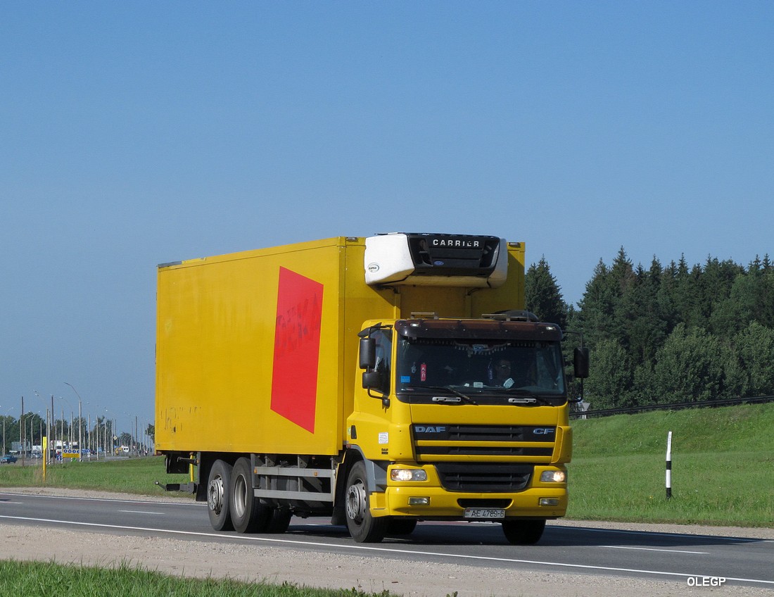 Могилёвская область, № АЕ 4789-6 — DAF CF65/75/85 (общая модель)