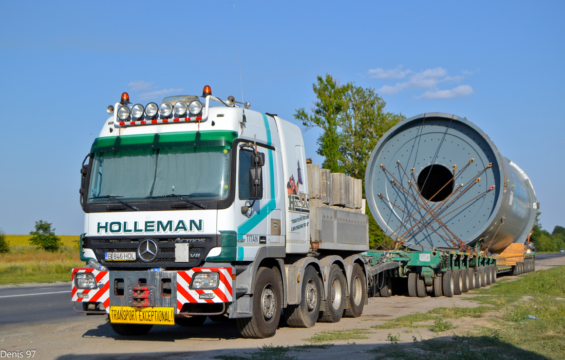 Румыния, № B 846 HOL — Mercedes-Benz Actros ('2003) 4160