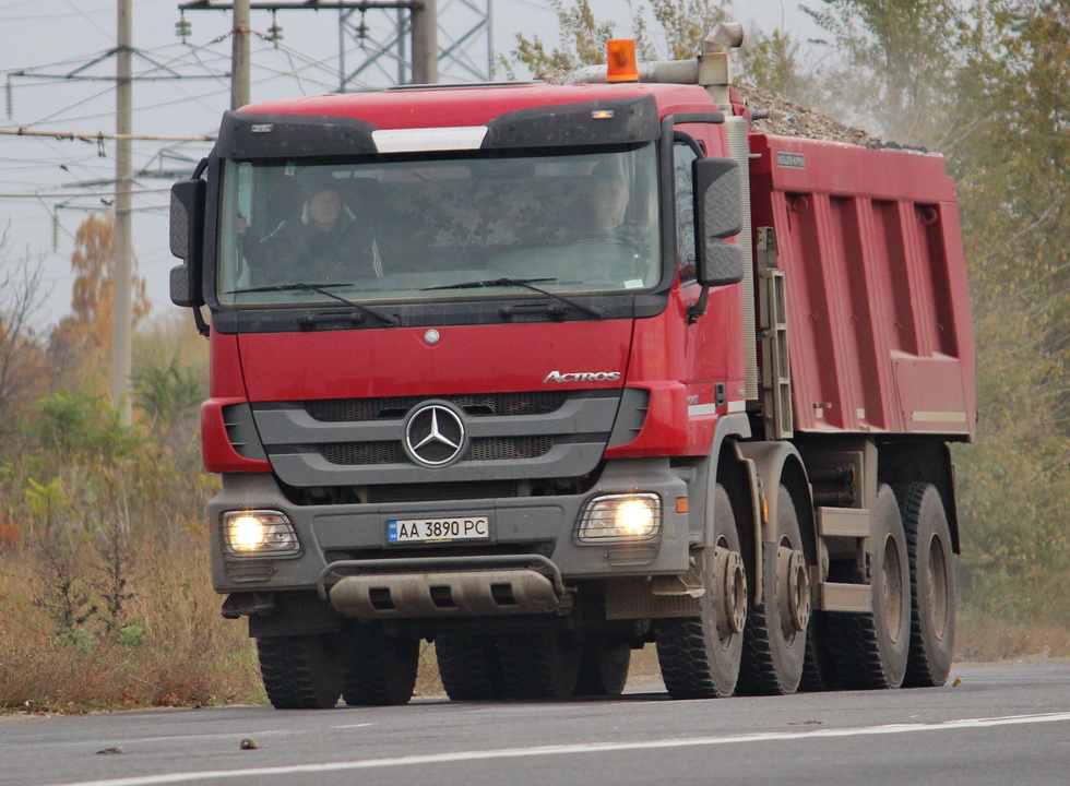 Одесская область, № АА 3890 РС — Mercedes-Benz Actros ('2009) 4141