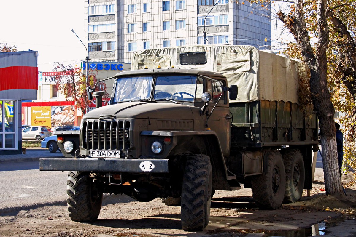 Восточно-Казахстанская область, № F 304 DOM — Урал-4320