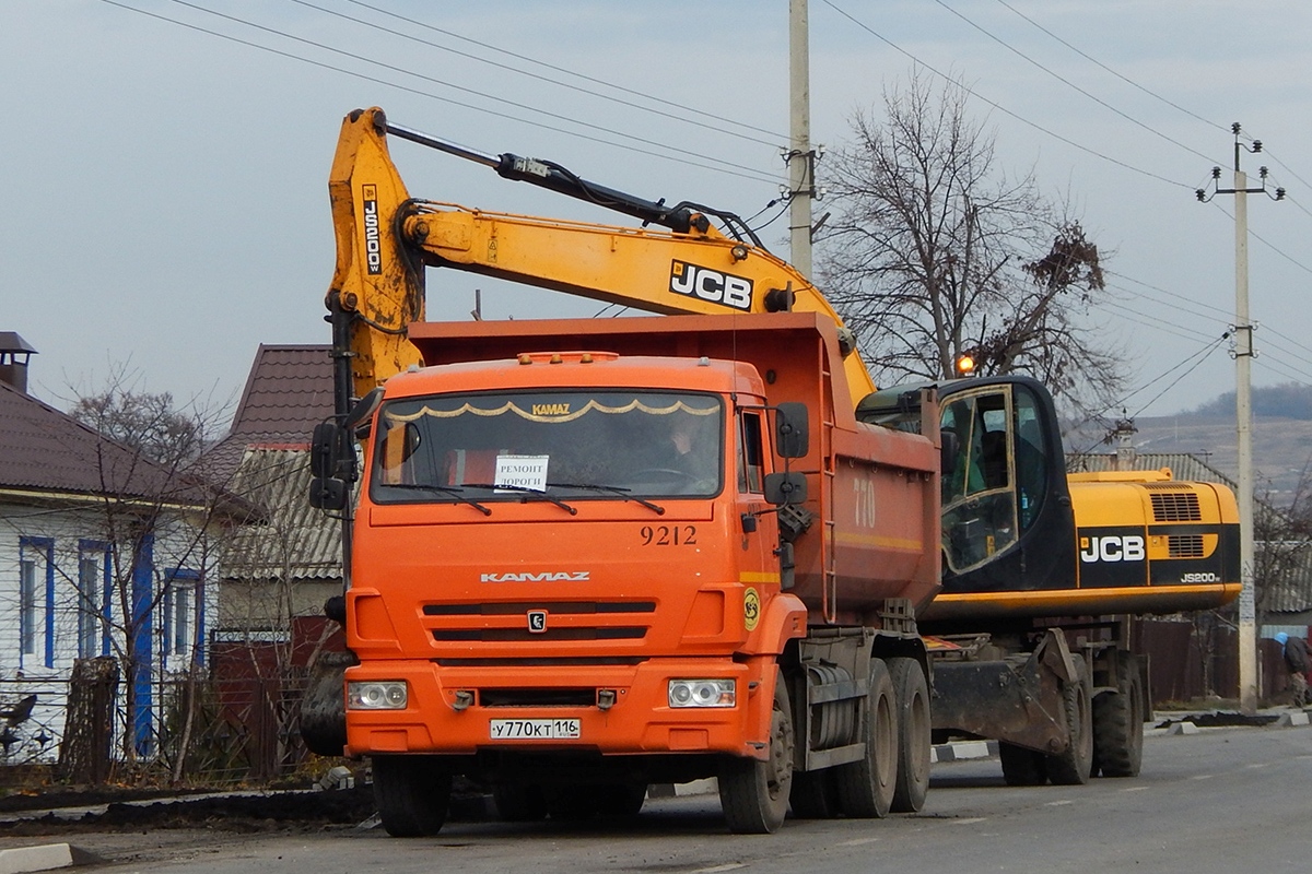 Белгородская область, № У 770 КТ 116 — КамАЗ-65115-A4