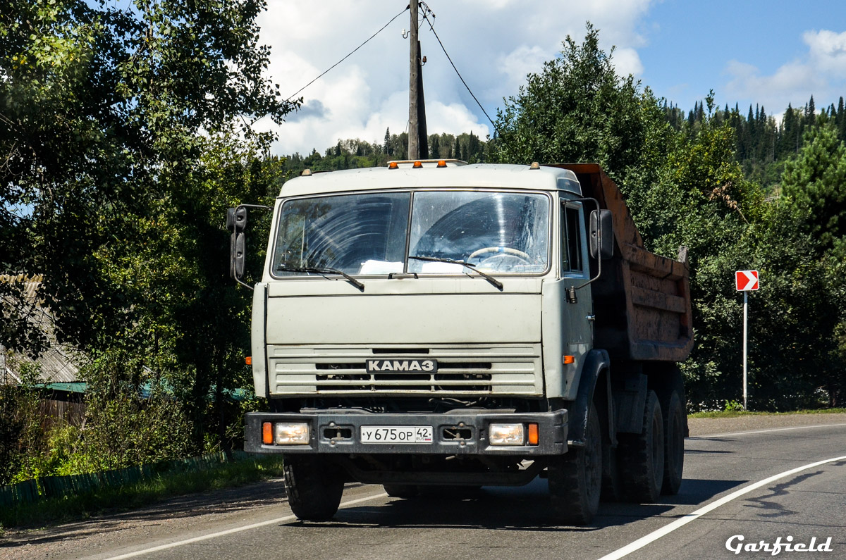 Кемеровская область, № У 675 ОР 42 — КамАЗ-55111 [551110]