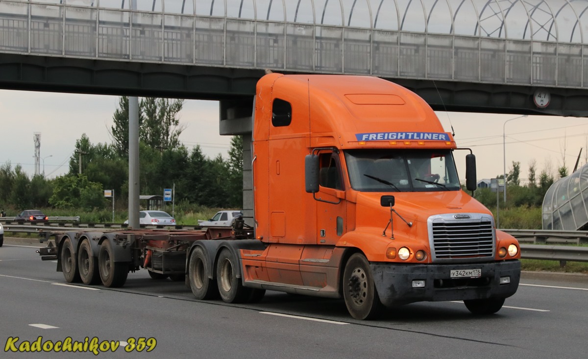 Санкт-Петербург, № У 342 КМ 178 — Freightliner Century Class