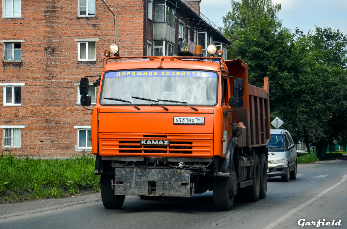 Кемеровская область, № А 931 ВХ 142 — КамАЗ-65115 (общая модель)