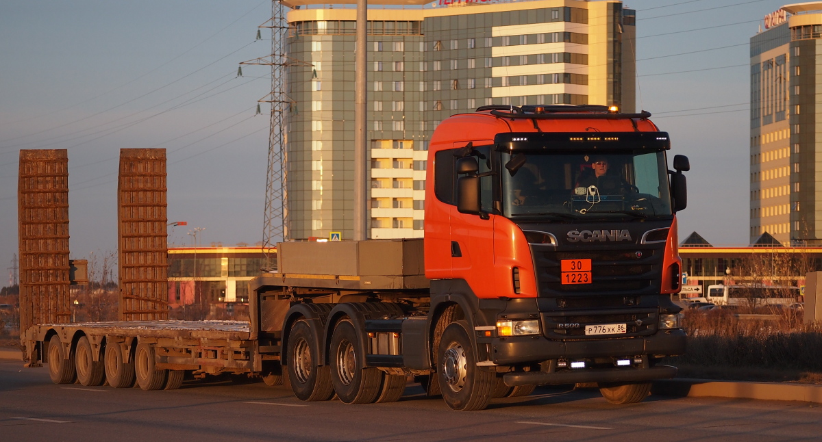 Ханты-Мансийский автоном.округ, № Р 776 ХК 86 — Scania ('2009) R500