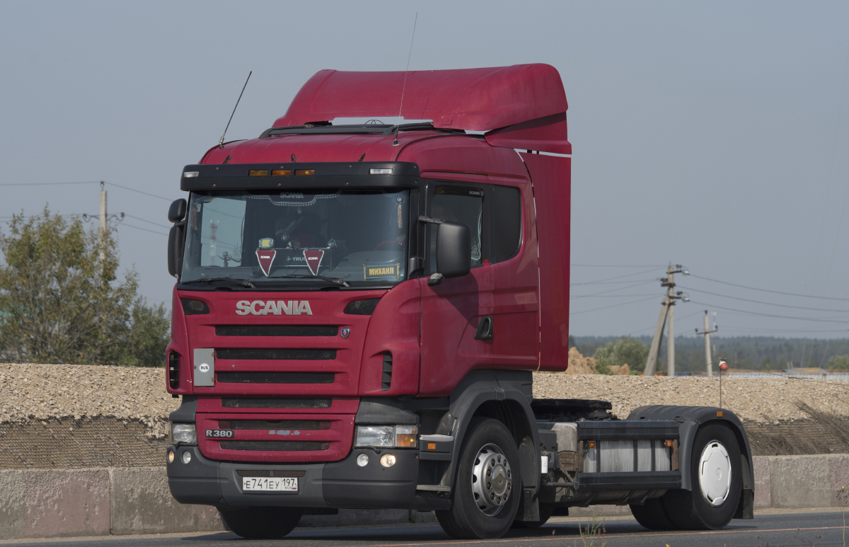 Москва, № Е 741 ЕУ 197 — Scania ('2004) R380