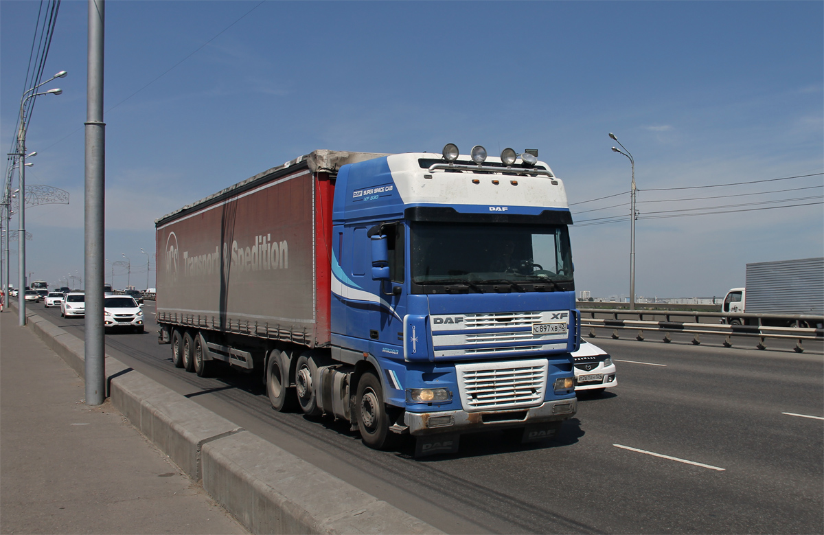 Кемеровская область, № С 897 ХВ 42 — DAF XF95 FT