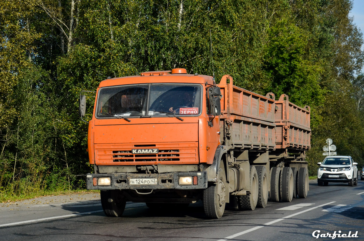 Кемеровская область, № Н 124 РО 42 — КамАЗ-53215-15 [53215R]