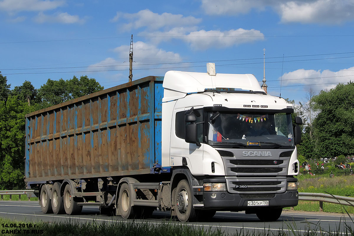 Московская область, № С 301 КР 750 — Scania ('2011) P360