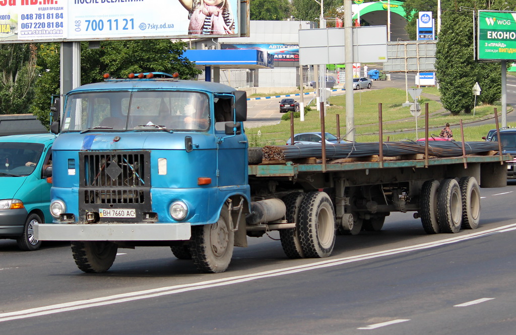 Одесская область, № ВН 7660 АС — IFA W50L/S