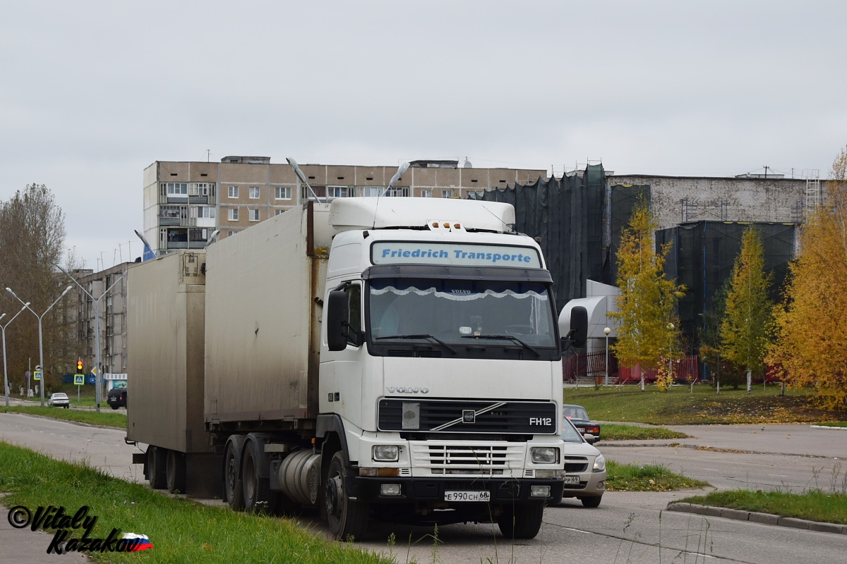 Тамбовская область, № Е 990 СН 68 — Volvo ('1993) FH12.420