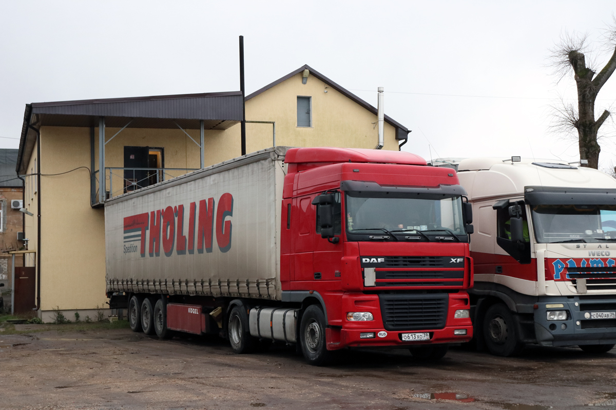 Калининградская область, № О 613 ХО 39 — DAF XF95 FT