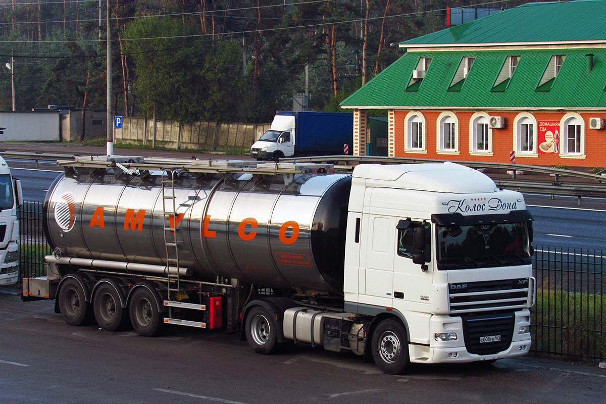 Ростовская область, № С 008 РН 161 — DAF XF105 FT