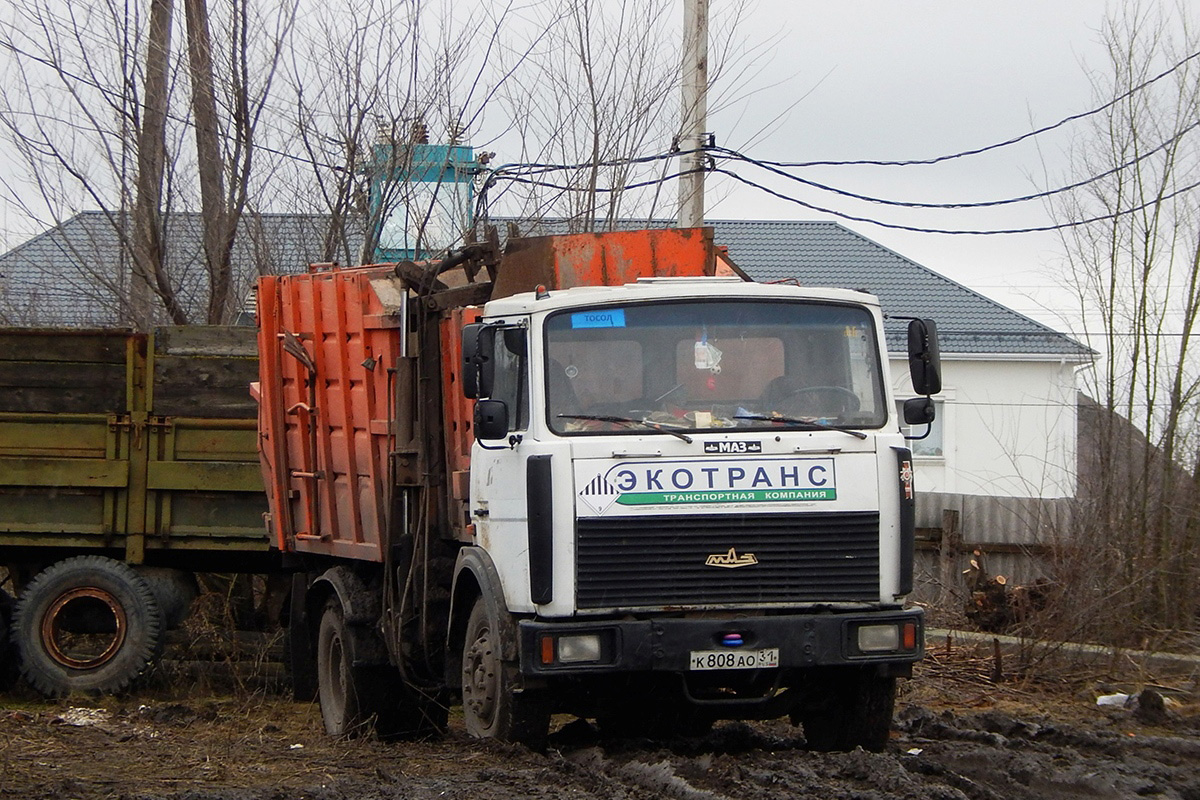 Белгородская область, № К 808 АО 31 — МАЗ-533702