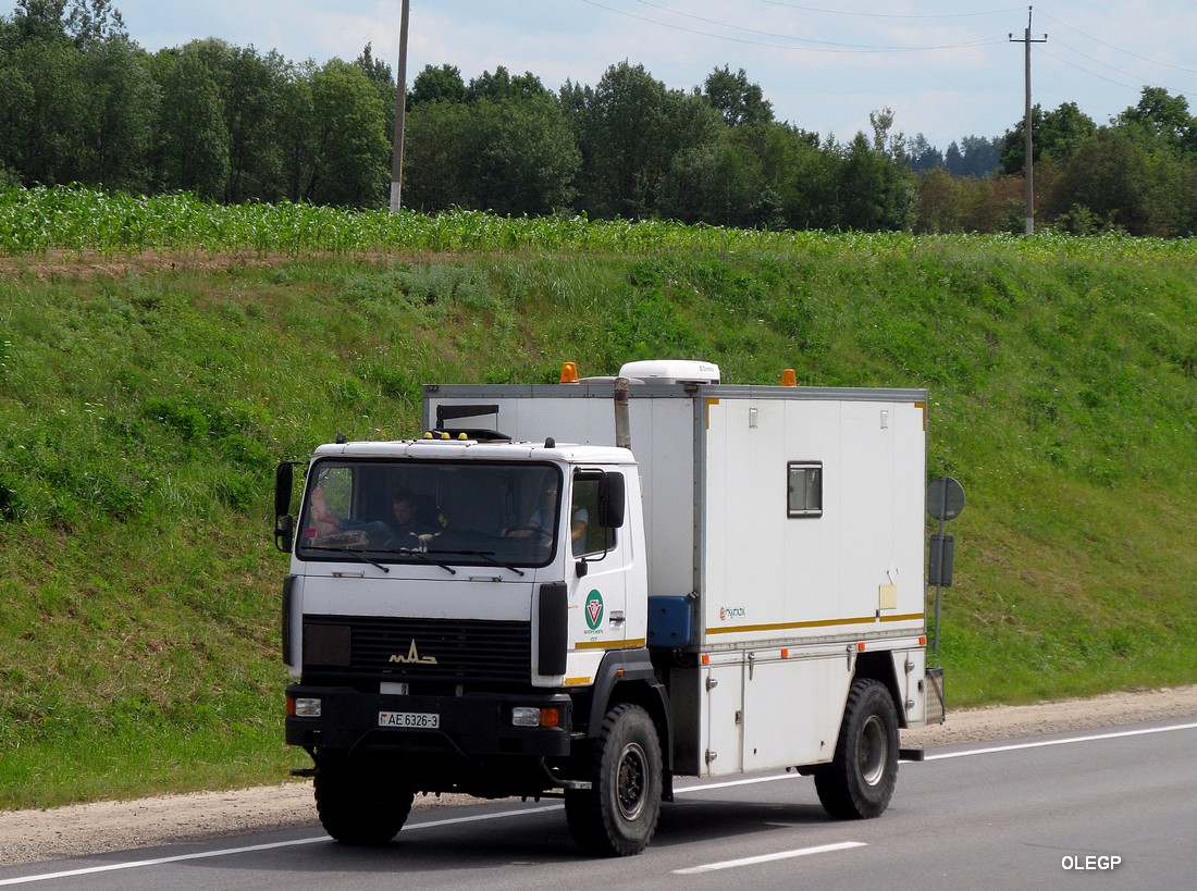 Гомельская область, № АЕ 6326-3 — МАЗ-5309 (общая модель)