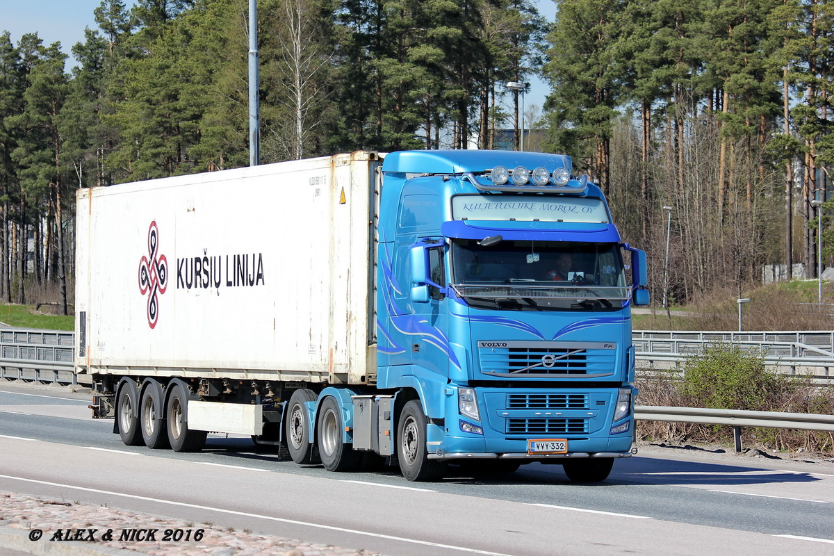 Финляндия, № VVY-332 — Volvo ('2008) FH-Series