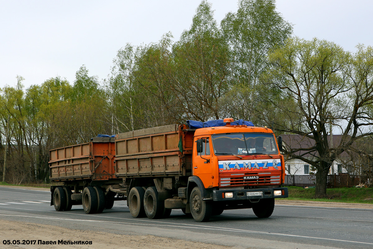 Нижегородская область, № О 466 МР 52 — КамАЗ-53205 [532050]