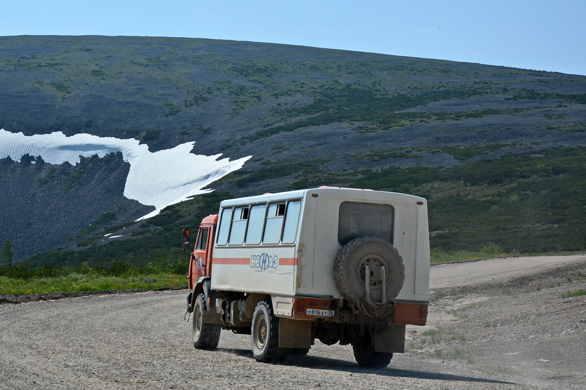 Иркутская область, № У 816 ХТ 38 — КамАЗ-4326-15 [43260R]