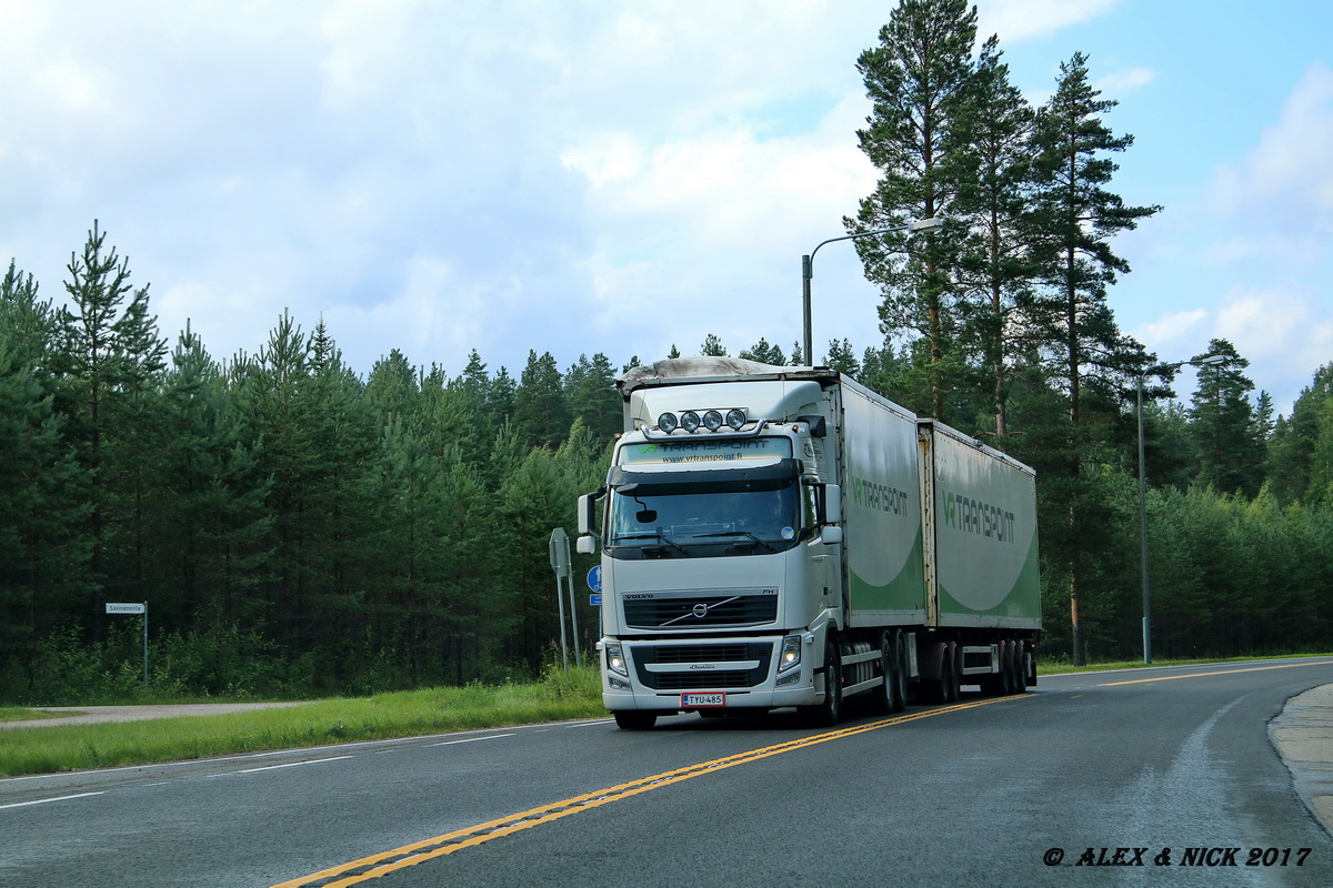 Финляндия, № TYU-485 — Volvo ('2008) FH.540