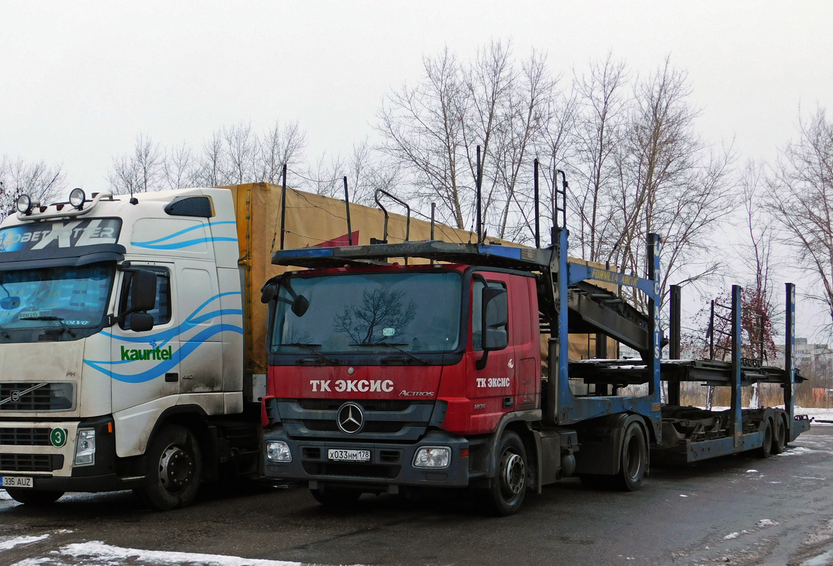 Санкт-Петербург, № Х 033 НМ 178 — Mercedes-Benz Actros ('2009) 1836