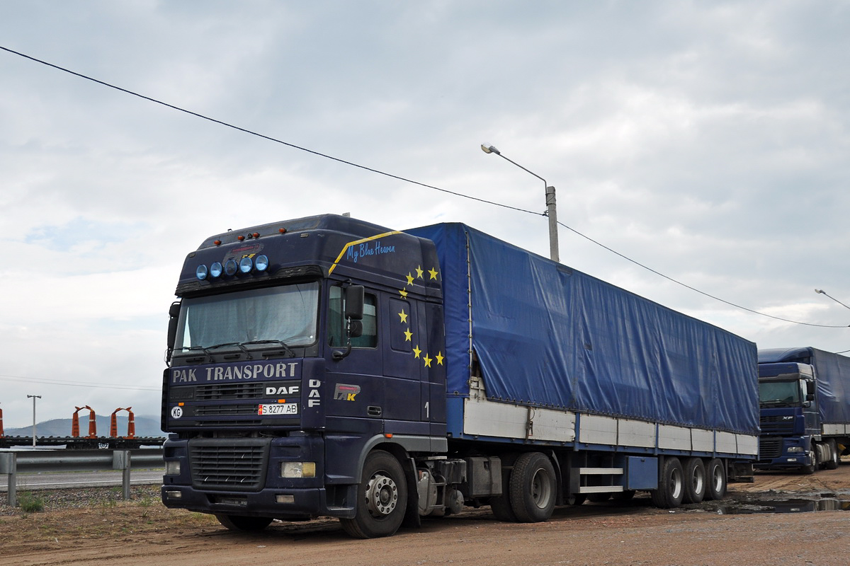 Киргизия, № S 8277 AB — DAF 95XF FT