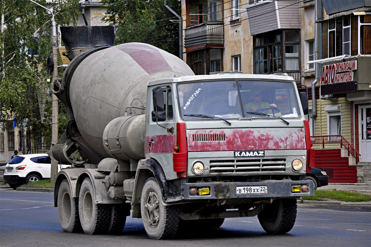 Алтайский край, № В 198 ХХ 22 — КамАЗ-55111 [551110]