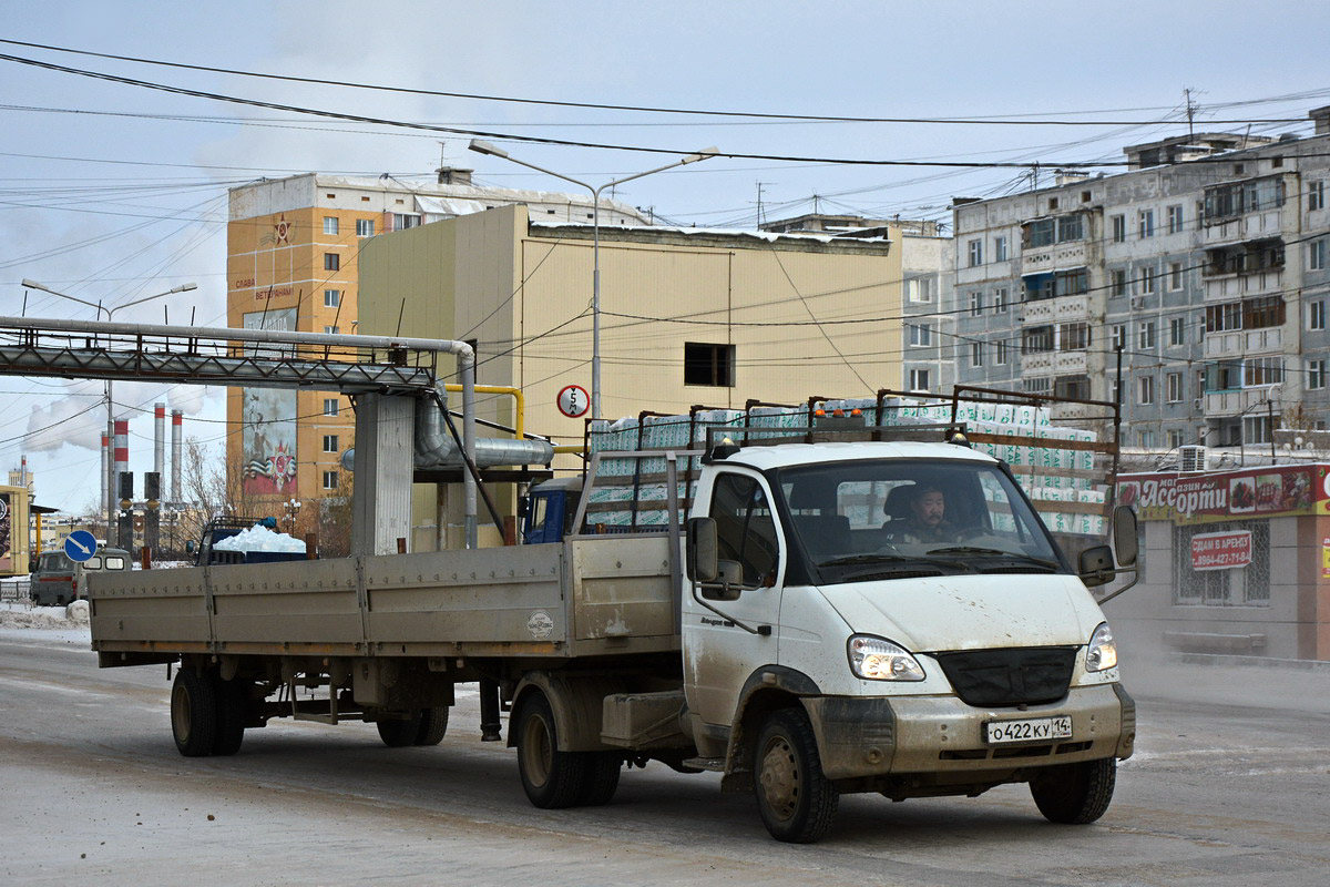 Саха (Якутия), № О 422 КУ 14 — ГАЗ-33106 "Валдай"