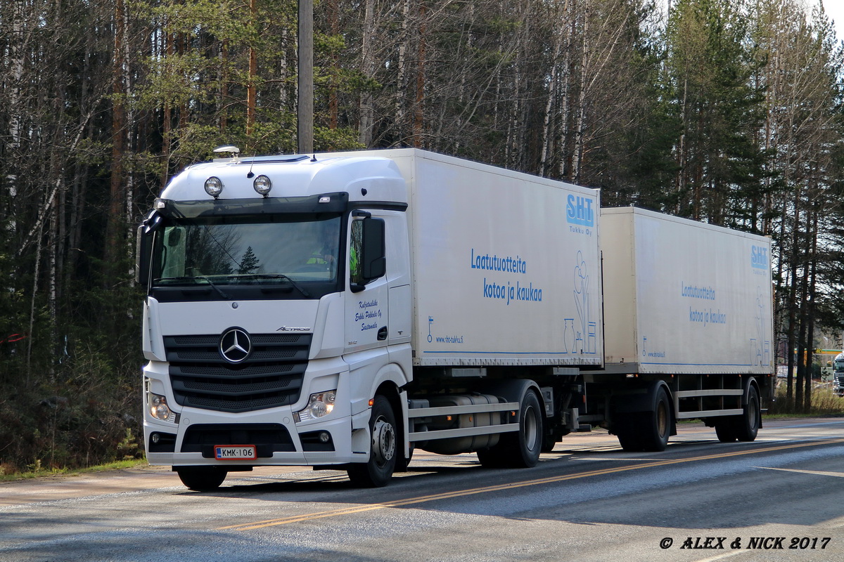 Финляндия, № KMK-106 — Mercedes-Benz Actros ('2011) 1842