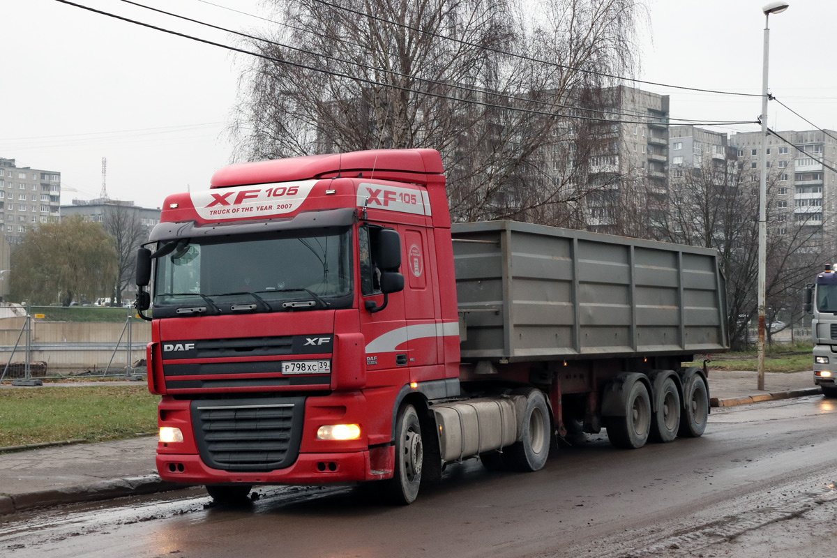 Калининградская область, № Р 798 ХС 39 — DAF XF105 FT