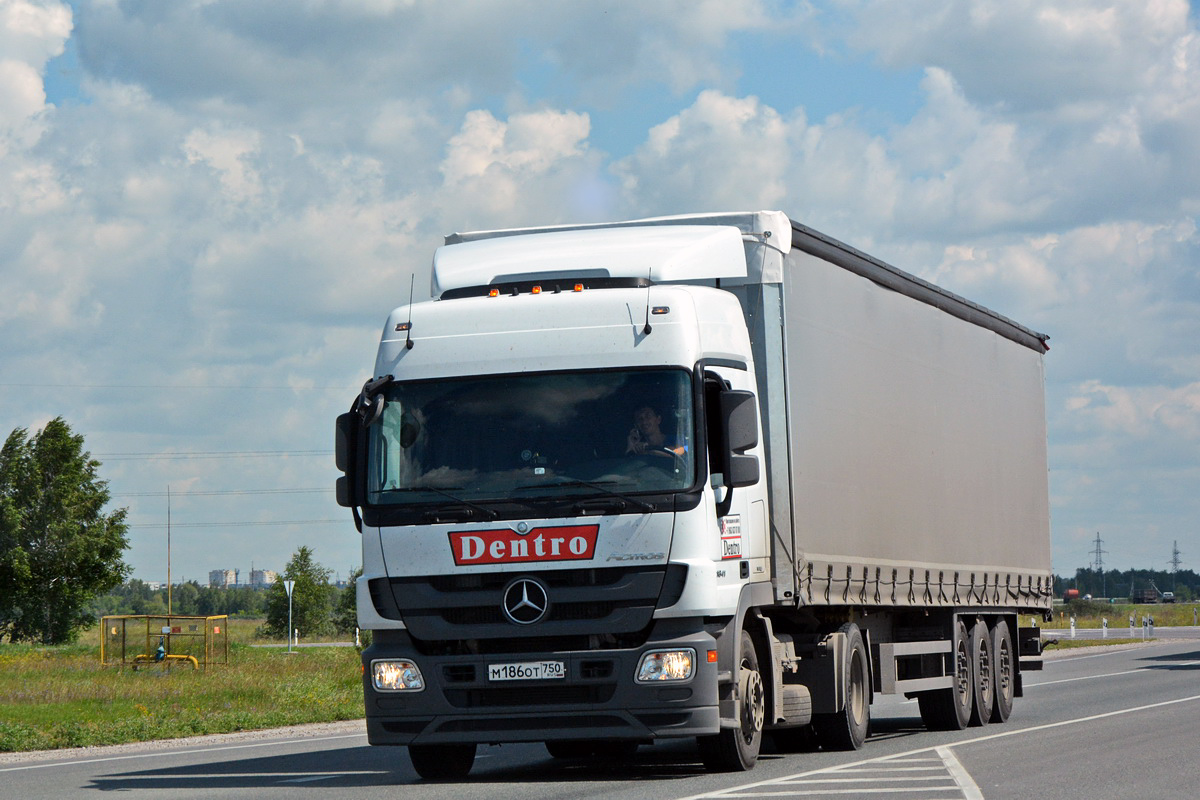 Московская область, № М 186 ОТ 750 — Mercedes-Benz Actros '09 1841 [Z9M]