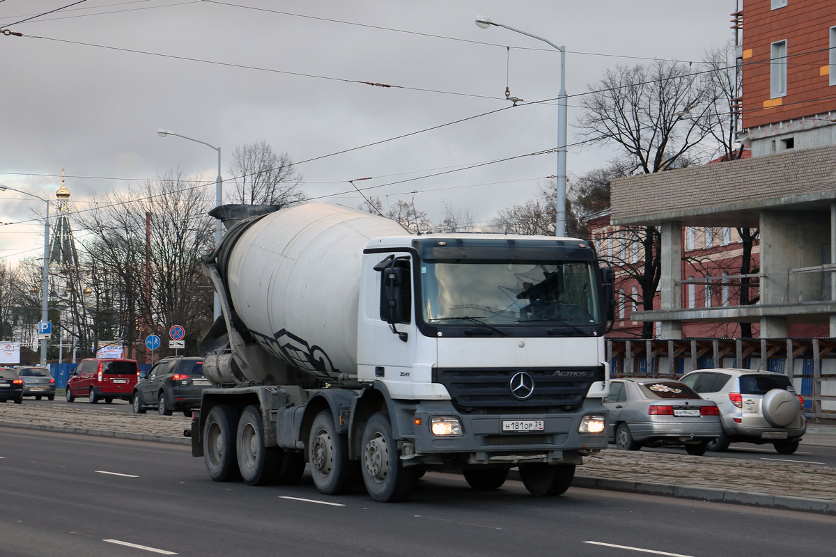 Калининградская область, № Н 181 ОР 39 — Mercedes-Benz Actros ('2003) 3541