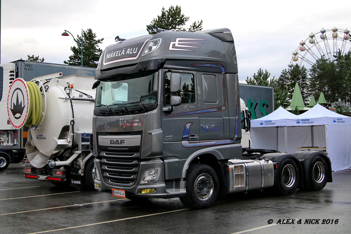 Финляндия, № KNV-614 — DAF XF Euro6 FTT