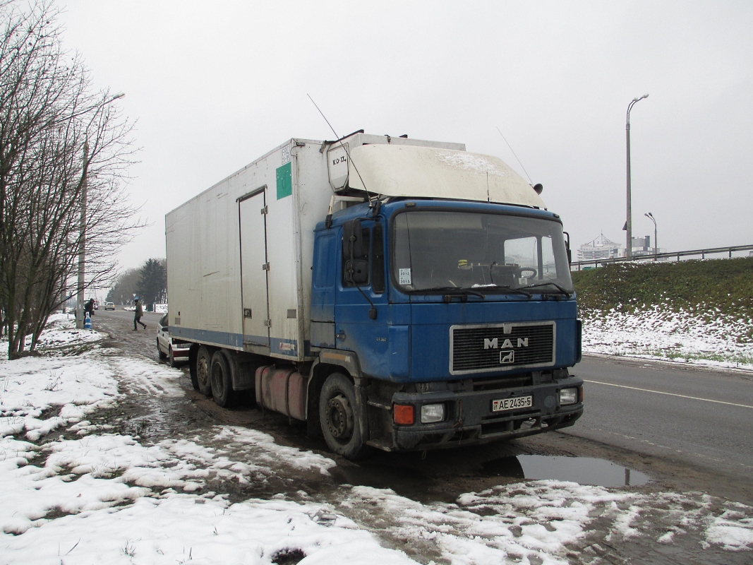 Минская область, № АЕ 2435-5 — MAN F90 (общая модель)