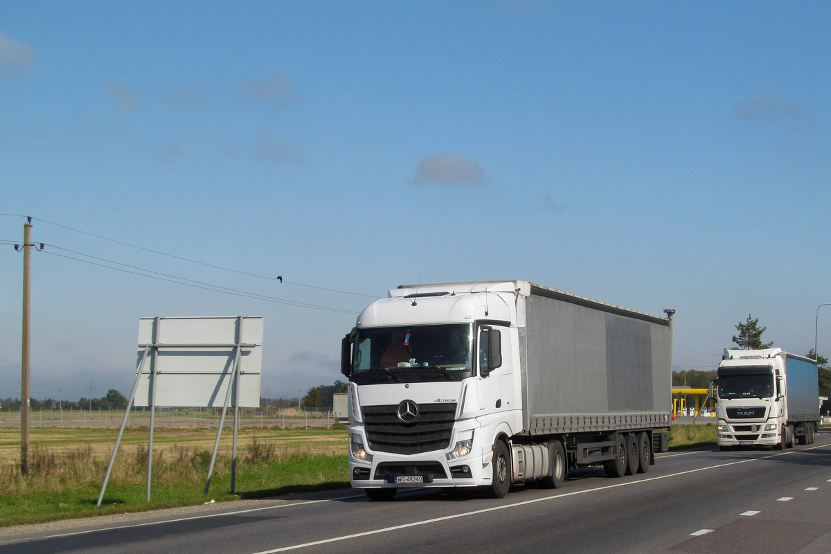 Польша, № WO 48260 — Mercedes-Benz Actros ('2011)