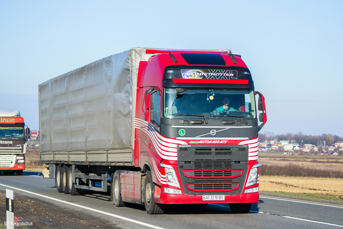 Закарпатская область, № АО 2210 ВО — Volvo ('2012) FH.500