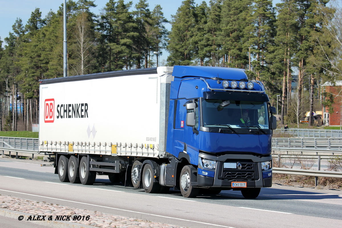 Финляндия, № CKC-317 — Renault T-Series ('2013)