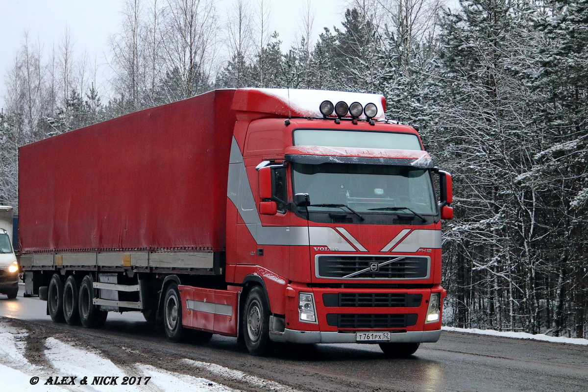 Нижегородская область, № Т 761 РХ 52 — Volvo ('2002) FH12.420