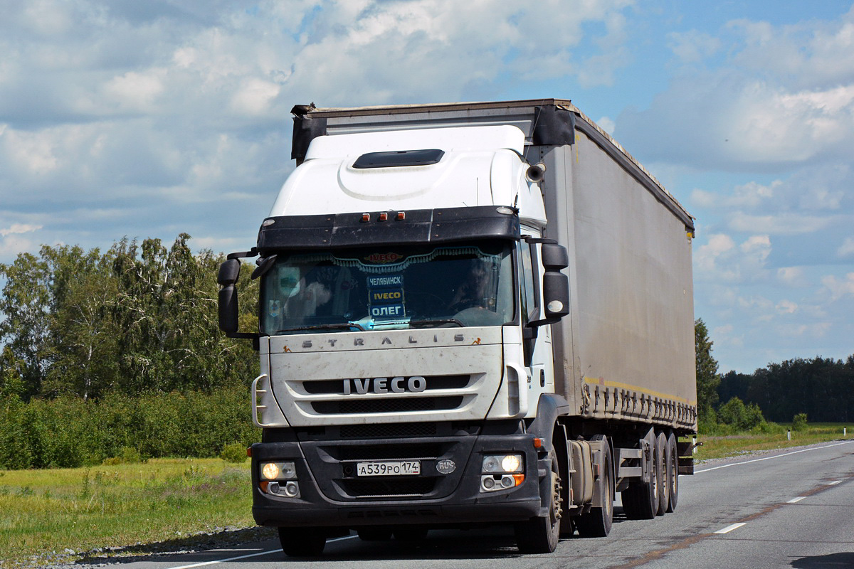 Челябинская область, № А 539 РО 174 — IVECO Stralis ('2007) 420