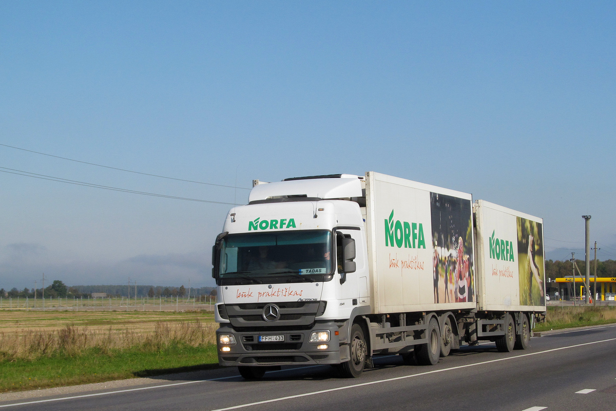 Литва, № FFH 433 — Mercedes-Benz Actros ('2009) 2541