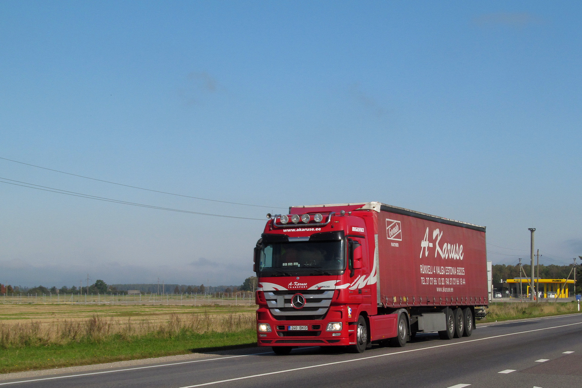 Эстония, № 240 BKG — Mercedes-Benz Actros ('2009) 1844